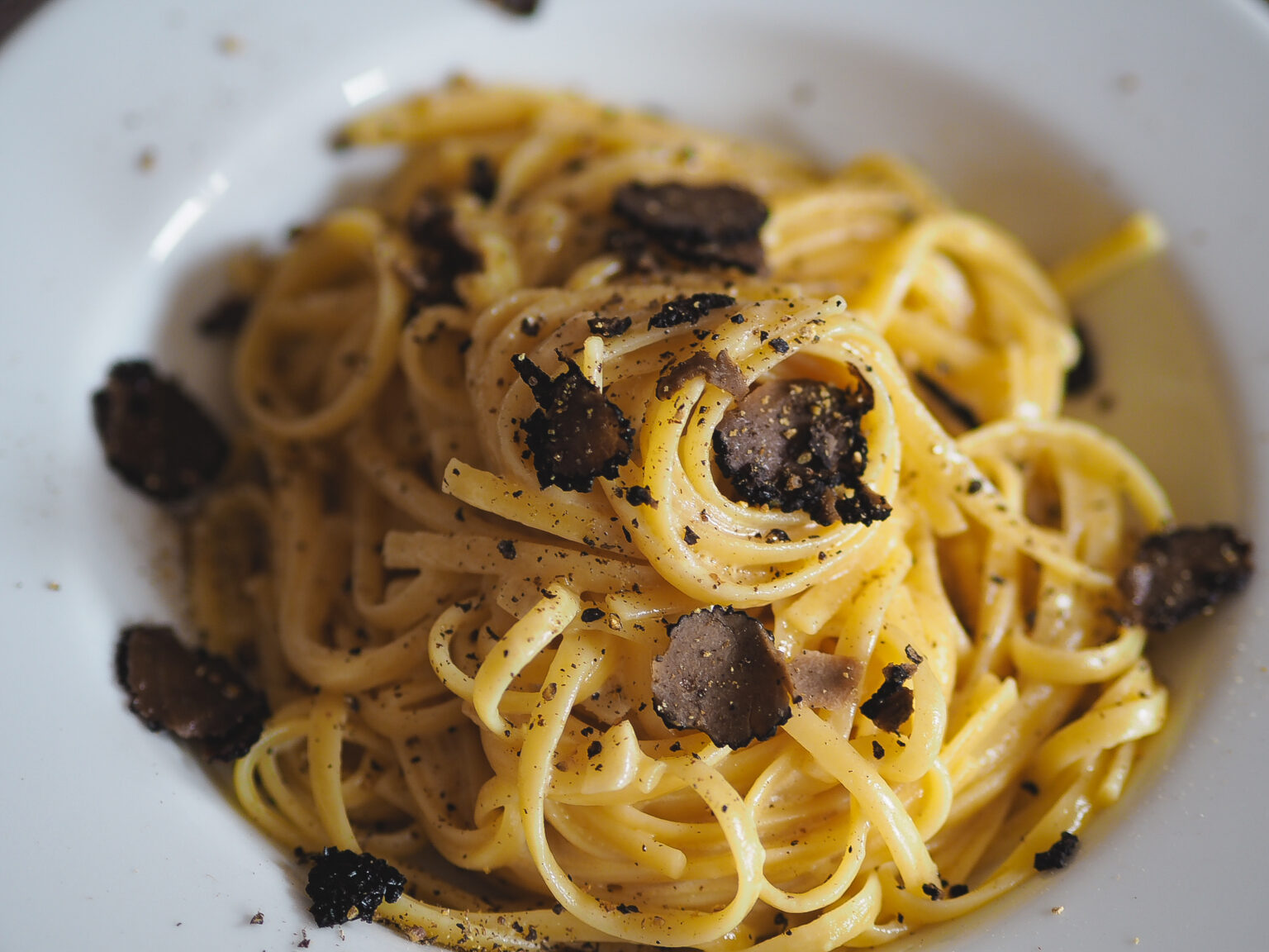 Trüffel Pasta Rezept mit frischem Trüffel La Lisagna