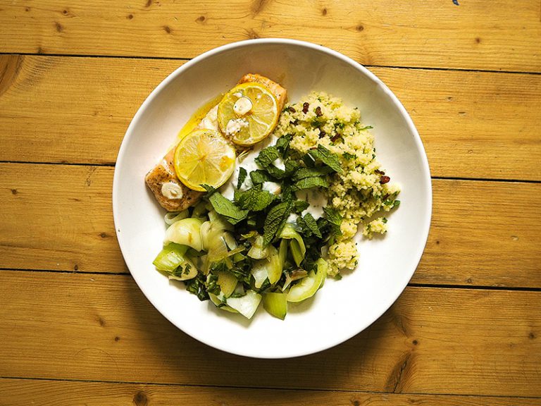 TK-Lachsfilet aus dem Ofen mit Zitronenmarinade – La Lisagna