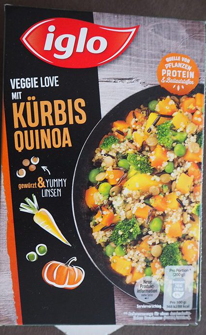 Iglo Veggie Love Kürbis Quinoa